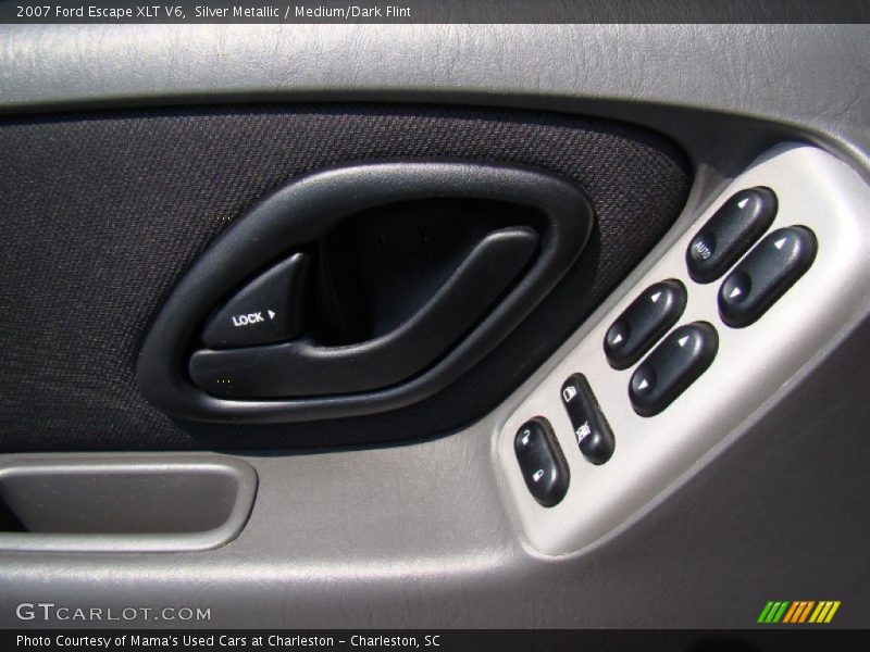 Silver Metallic / Medium/Dark Flint 2007 Ford Escape XLT V6