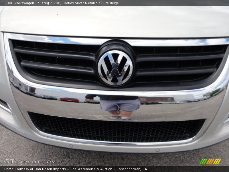 Reflex Silver Metallic / Pure Beige 2008 Volkswagen Touareg 2 VR6