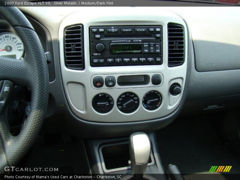Silver Metallic / Medium/Dark Flint 2007 Ford Escape XLT V6