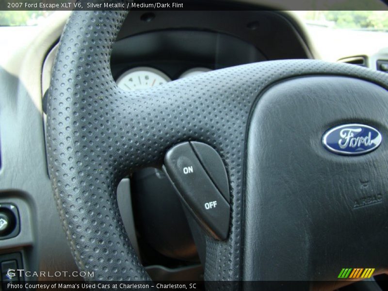 Silver Metallic / Medium/Dark Flint 2007 Ford Escape XLT V6