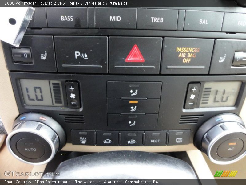 Reflex Silver Metallic / Pure Beige 2008 Volkswagen Touareg 2 VR6