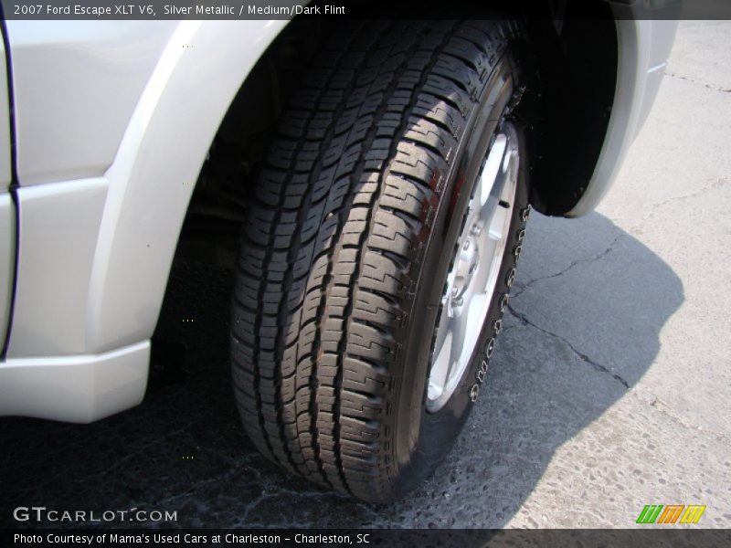 Silver Metallic / Medium/Dark Flint 2007 Ford Escape XLT V6