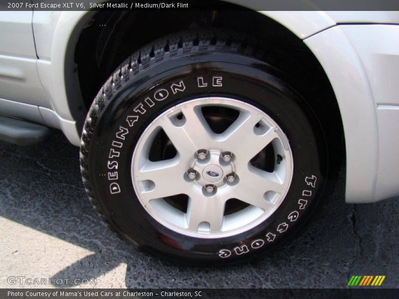 Silver Metallic / Medium/Dark Flint 2007 Ford Escape XLT V6