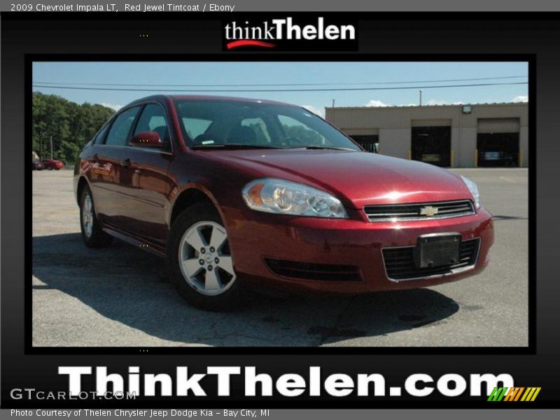 Red Jewel Tintcoat / Ebony 2009 Chevrolet Impala LT