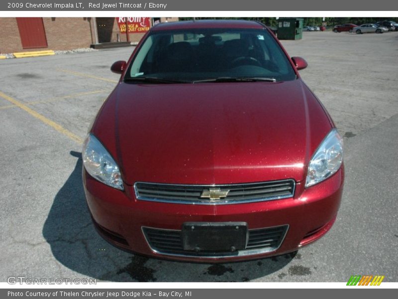 Red Jewel Tintcoat / Ebony 2009 Chevrolet Impala LT