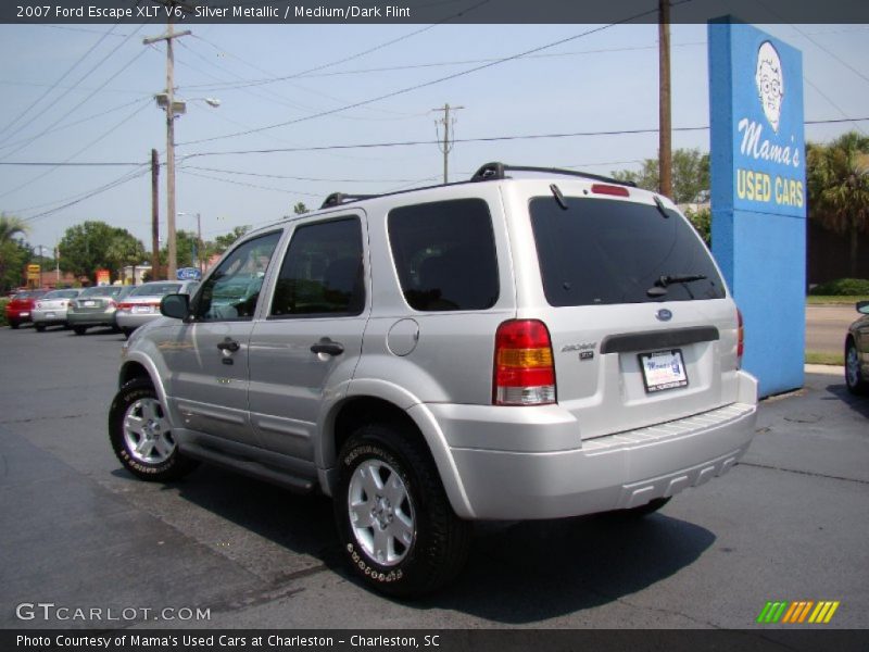 Silver Metallic / Medium/Dark Flint 2007 Ford Escape XLT V6