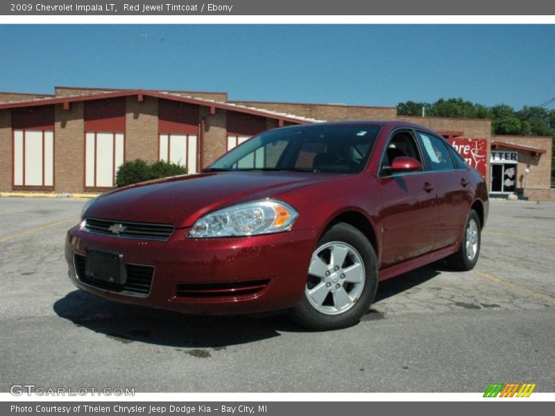 Red Jewel Tintcoat / Ebony 2009 Chevrolet Impala LT