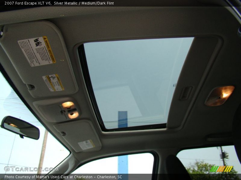 Silver Metallic / Medium/Dark Flint 2007 Ford Escape XLT V6