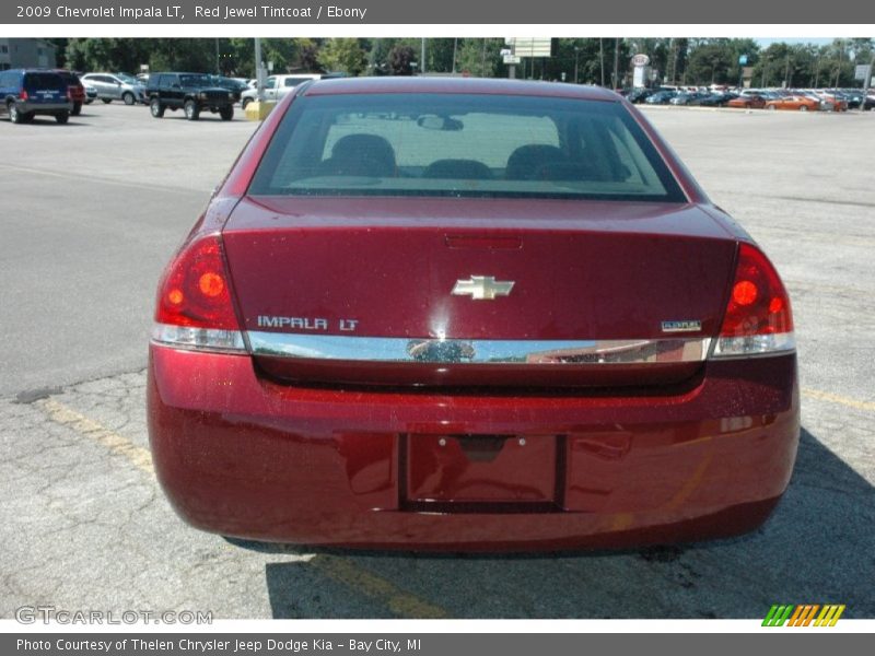 Red Jewel Tintcoat / Ebony 2009 Chevrolet Impala LT
