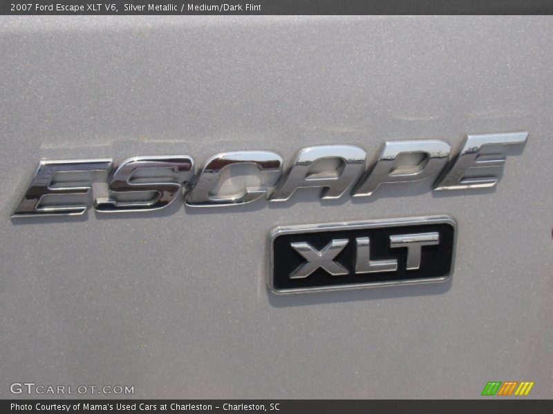 Silver Metallic / Medium/Dark Flint 2007 Ford Escape XLT V6