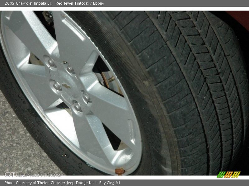 Red Jewel Tintcoat / Ebony 2009 Chevrolet Impala LT