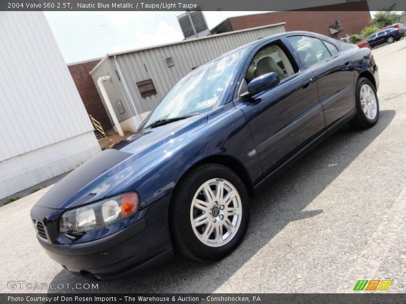 Nautic Blue Metallic / Taupe/Light Taupe 2004 Volvo S60 2.5T