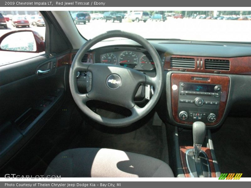 Red Jewel Tintcoat / Ebony 2009 Chevrolet Impala LT
