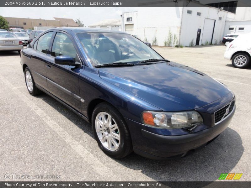 Nautic Blue Metallic / Taupe/Light Taupe 2004 Volvo S60 2.5T