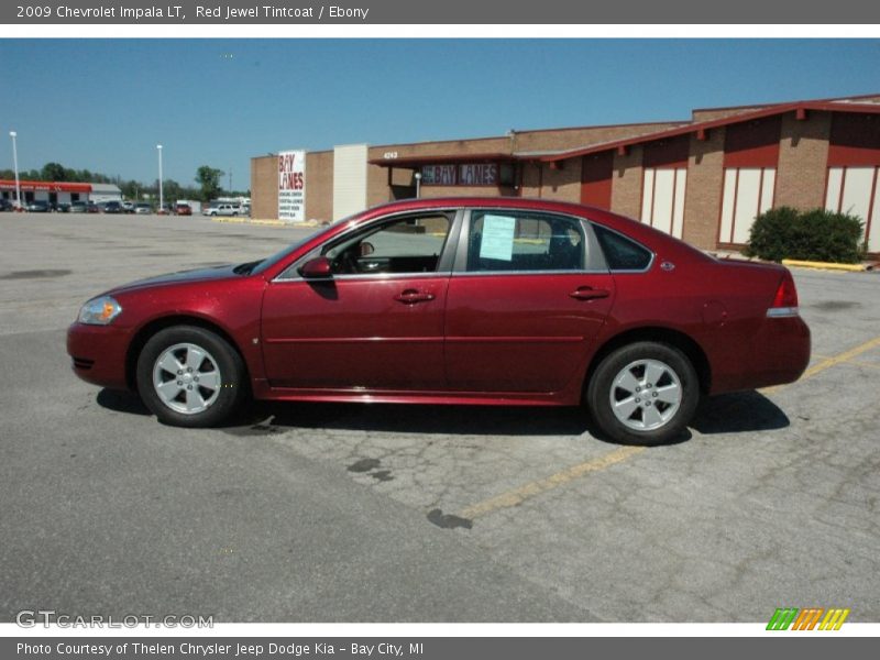 Red Jewel Tintcoat / Ebony 2009 Chevrolet Impala LT