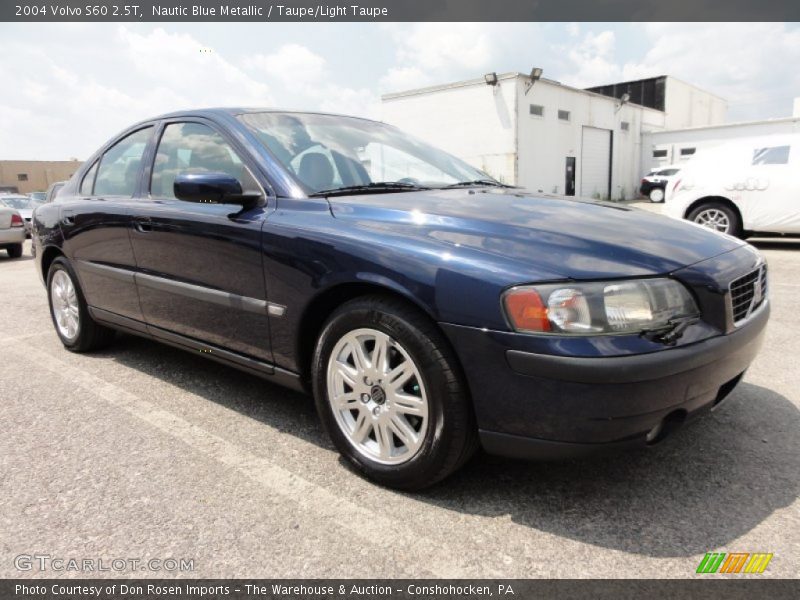 Nautic Blue Metallic / Taupe/Light Taupe 2004 Volvo S60 2.5T