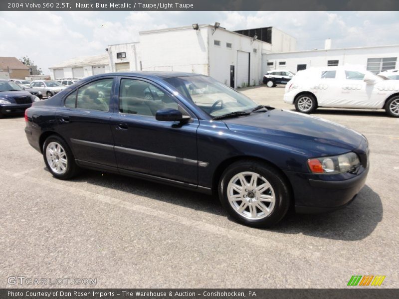 Nautic Blue Metallic / Taupe/Light Taupe 2004 Volvo S60 2.5T