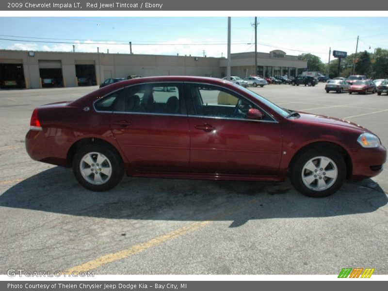 Red Jewel Tintcoat / Ebony 2009 Chevrolet Impala LT