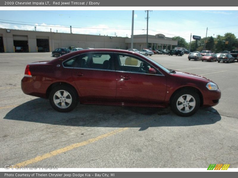 Red Jewel Tintcoat / Ebony 2009 Chevrolet Impala LT