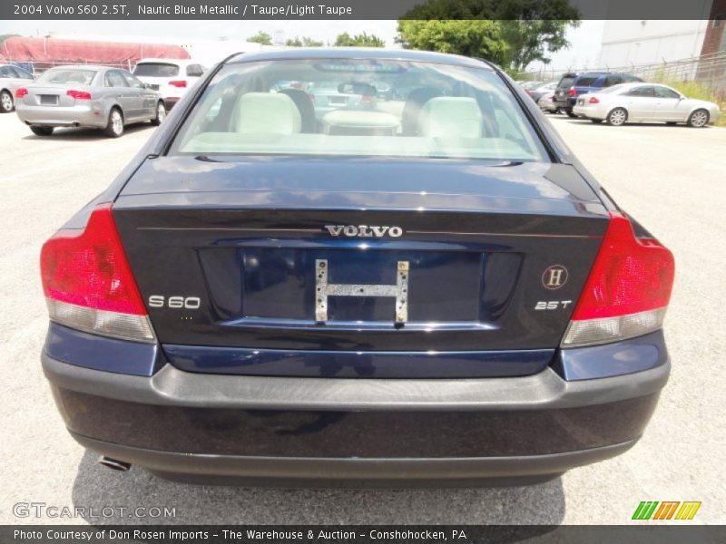 Nautic Blue Metallic / Taupe/Light Taupe 2004 Volvo S60 2.5T