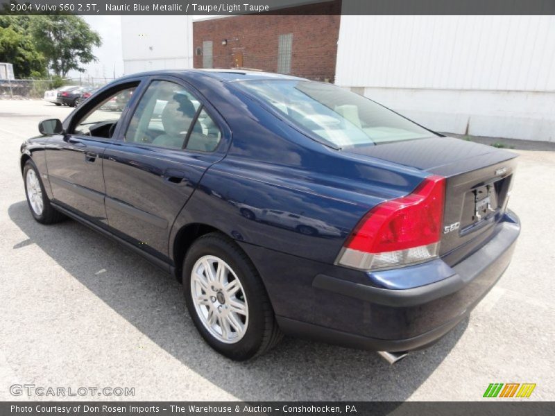 Nautic Blue Metallic / Taupe/Light Taupe 2004 Volvo S60 2.5T