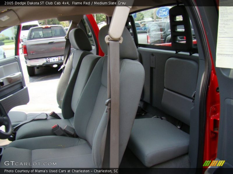  2005 Dakota ST Club Cab 4x4 Medium Slate Gray Interior