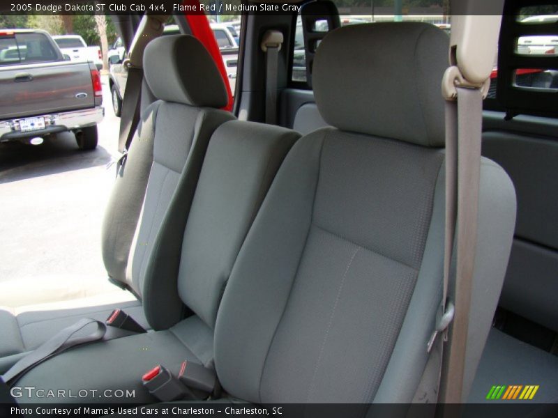  2005 Dakota ST Club Cab 4x4 Medium Slate Gray Interior