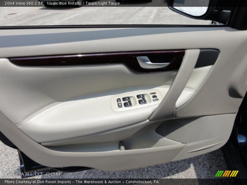 Nautic Blue Metallic / Taupe/Light Taupe 2004 Volvo S60 2.5T