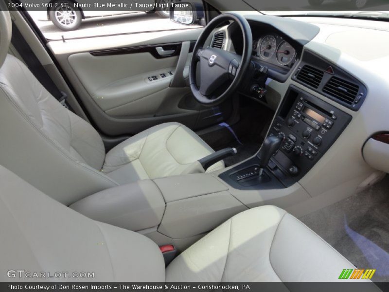  2004 S60 2.5T Taupe/Light Taupe Interior