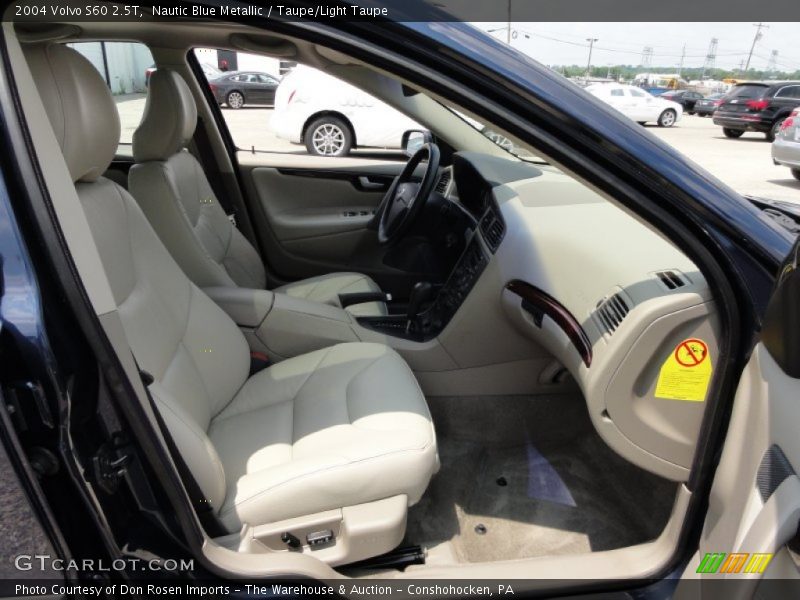 Nautic Blue Metallic / Taupe/Light Taupe 2004 Volvo S60 2.5T