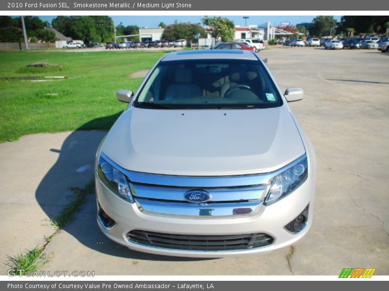 Smokestone Metallic / Medium Light Stone 2010 Ford Fusion SEL