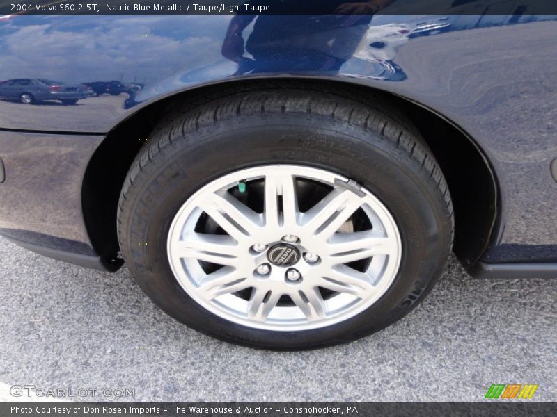 Nautic Blue Metallic / Taupe/Light Taupe 2004 Volvo S60 2.5T