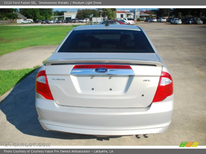Smokestone Metallic / Medium Light Stone 2010 Ford Fusion SEL