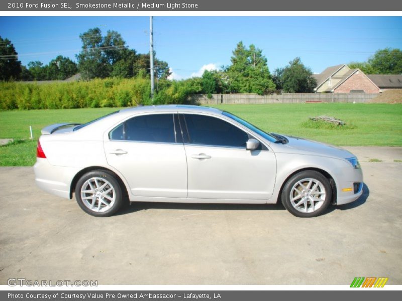 Smokestone Metallic / Medium Light Stone 2010 Ford Fusion SEL