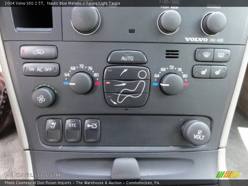 Controls of 2004 S60 2.5T