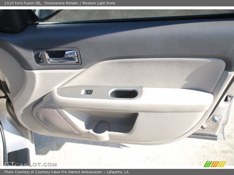 Smokestone Metallic / Medium Light Stone 2010 Ford Fusion SEL