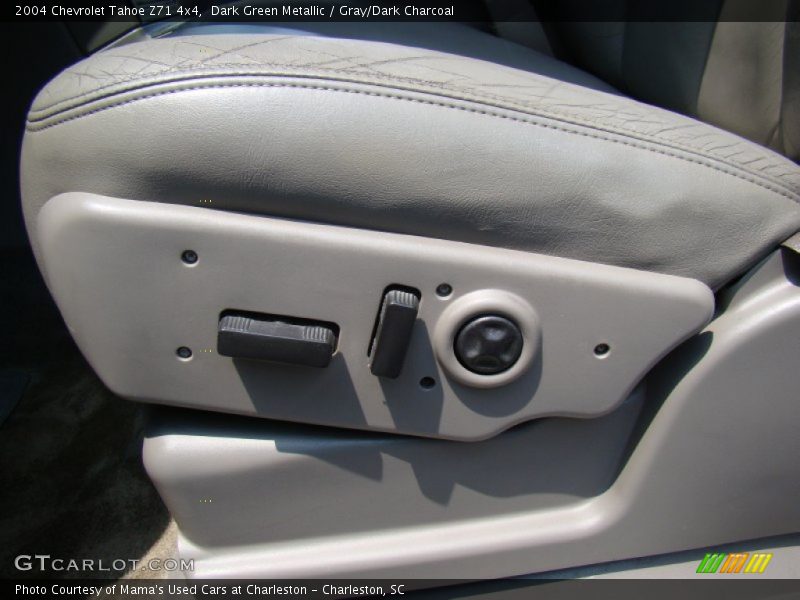 Dark Green Metallic / Gray/Dark Charcoal 2004 Chevrolet Tahoe Z71 4x4