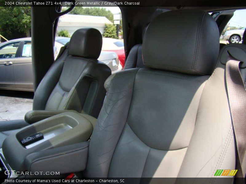 Dark Green Metallic / Gray/Dark Charcoal 2004 Chevrolet Tahoe Z71 4x4