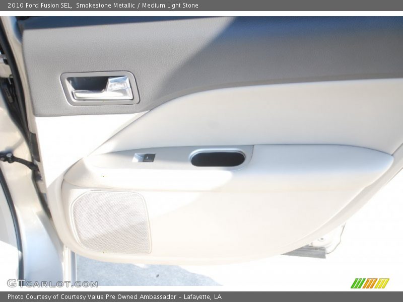 Smokestone Metallic / Medium Light Stone 2010 Ford Fusion SEL
