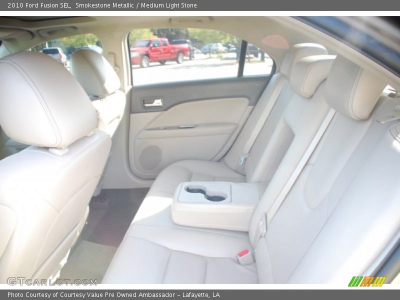 Smokestone Metallic / Medium Light Stone 2010 Ford Fusion SEL