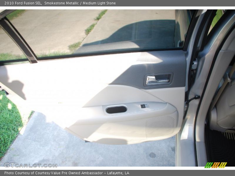 Smokestone Metallic / Medium Light Stone 2010 Ford Fusion SEL