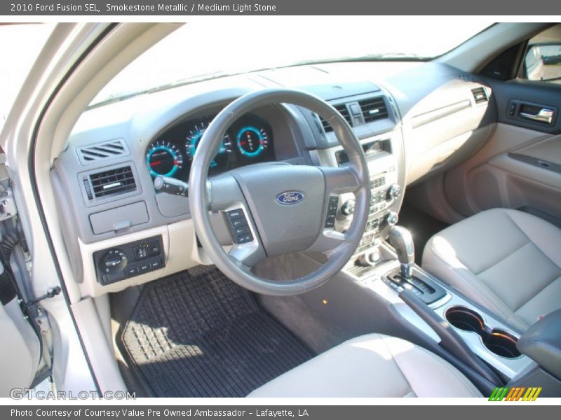 Smokestone Metallic / Medium Light Stone 2010 Ford Fusion SEL