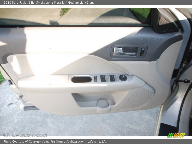 Smokestone Metallic / Medium Light Stone 2010 Ford Fusion SEL
