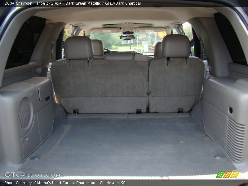 Dark Green Metallic / Gray/Dark Charcoal 2004 Chevrolet Tahoe Z71 4x4