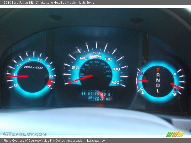 Smokestone Metallic / Medium Light Stone 2010 Ford Fusion SEL