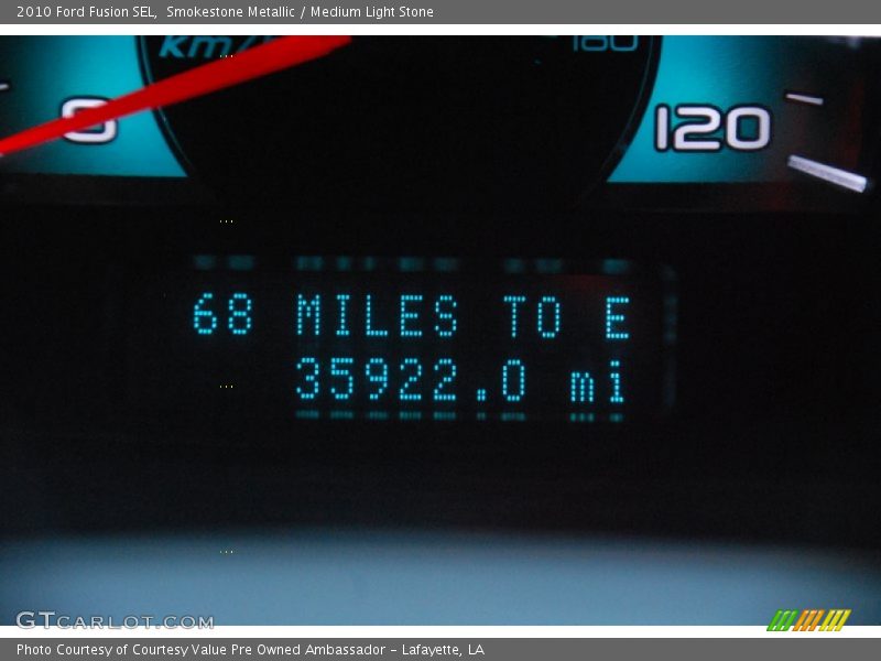 Smokestone Metallic / Medium Light Stone 2010 Ford Fusion SEL