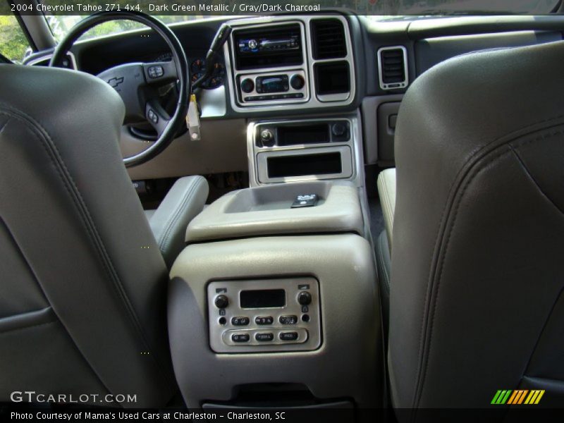 Dark Green Metallic / Gray/Dark Charcoal 2004 Chevrolet Tahoe Z71 4x4