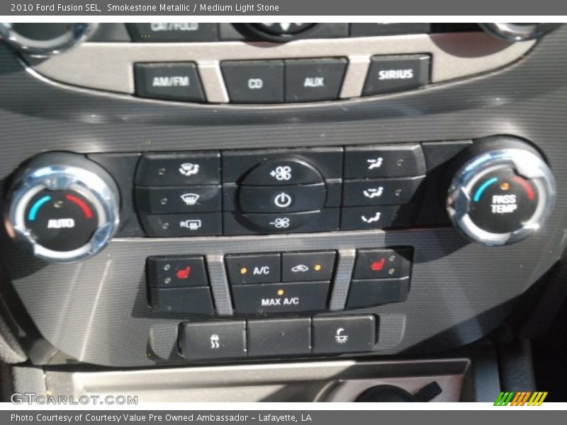 Smokestone Metallic / Medium Light Stone 2010 Ford Fusion SEL