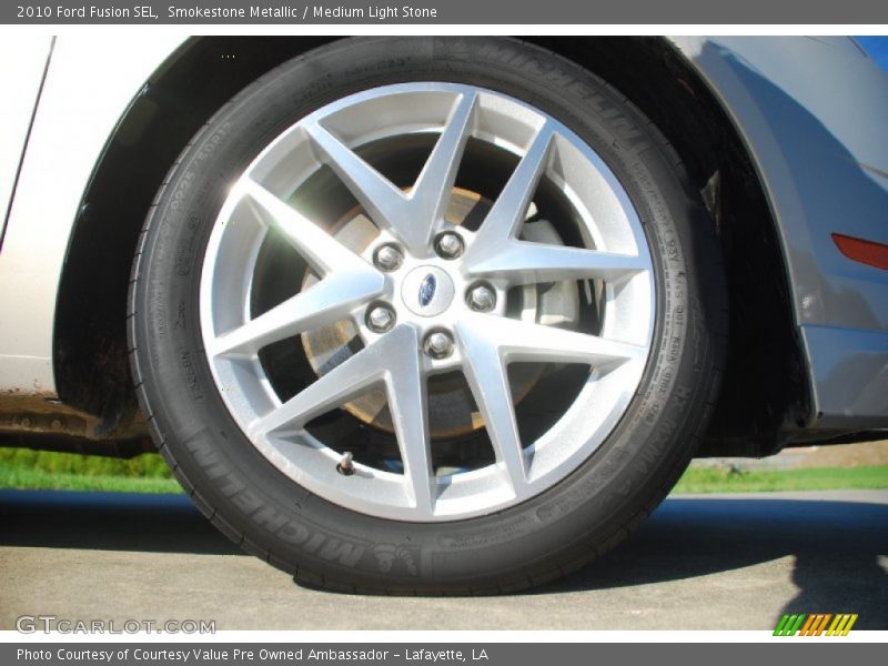 Smokestone Metallic / Medium Light Stone 2010 Ford Fusion SEL