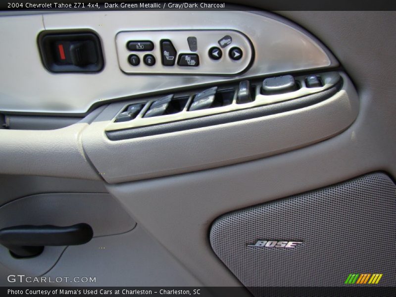 Dark Green Metallic / Gray/Dark Charcoal 2004 Chevrolet Tahoe Z71 4x4